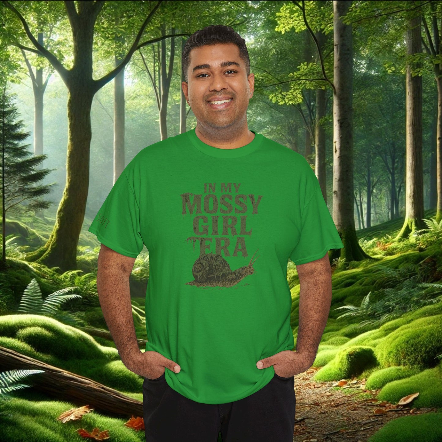 In My Mossy Girl Era Tee | Snail Energy Edition