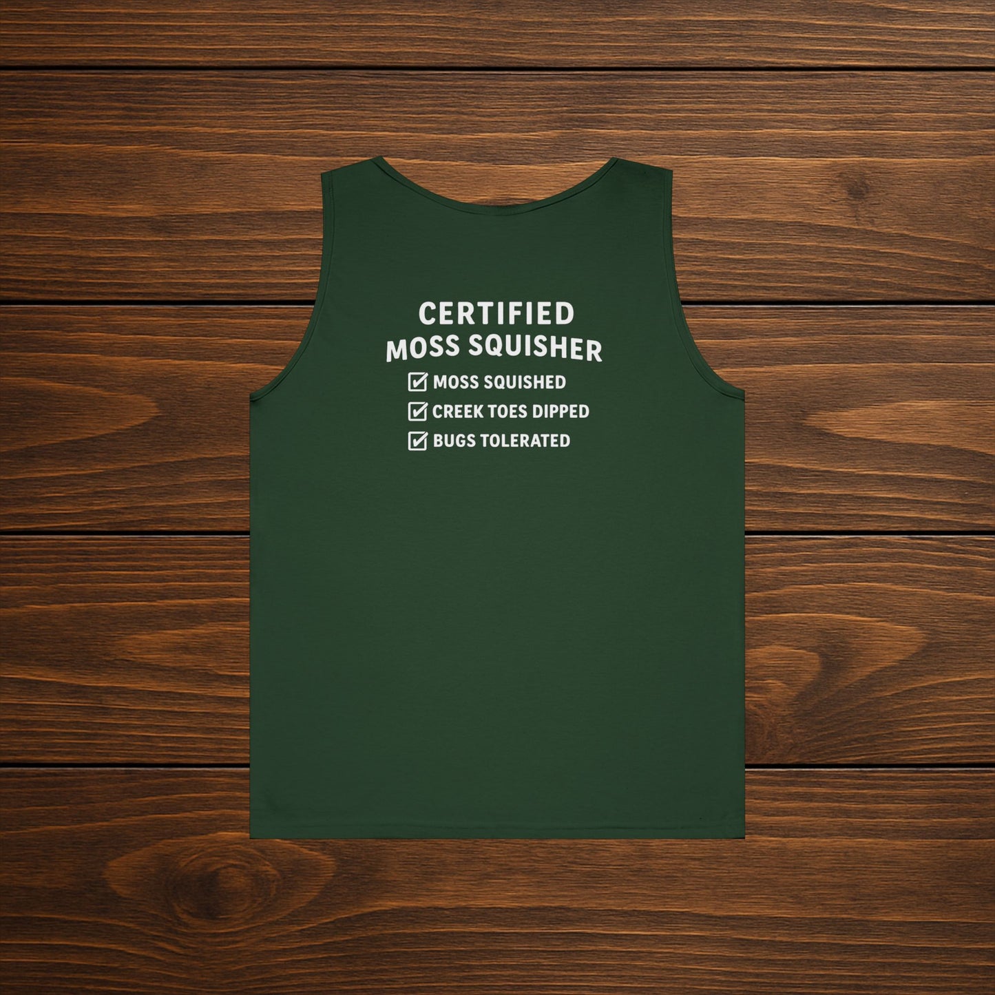 Certified Moss Squisher | Camp Edition Tank [Unisex]
