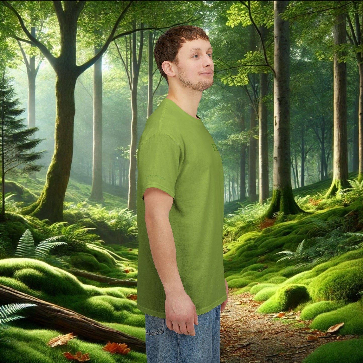 Moss Over Mess Tee | Forestcore Graphic T-Shirt