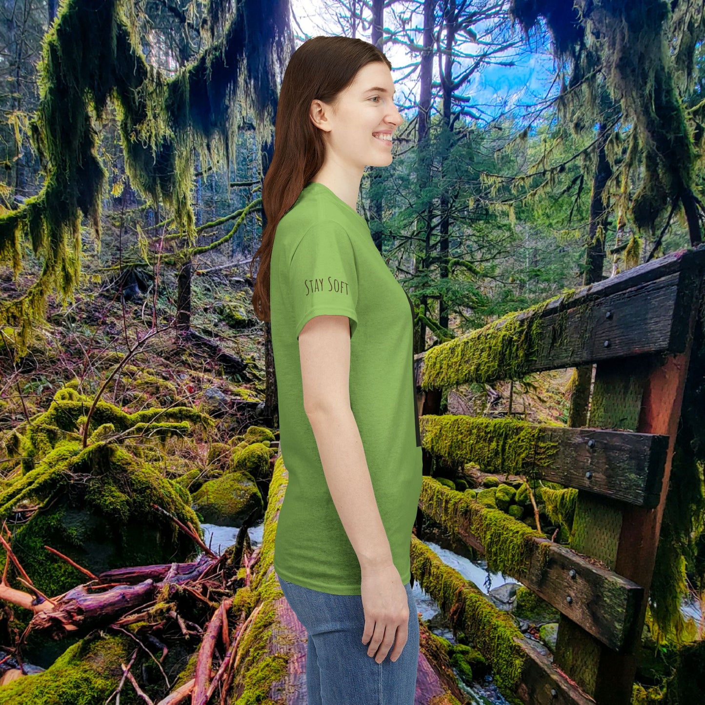Ancient Forest Soul | Mossy Cryptid Tee