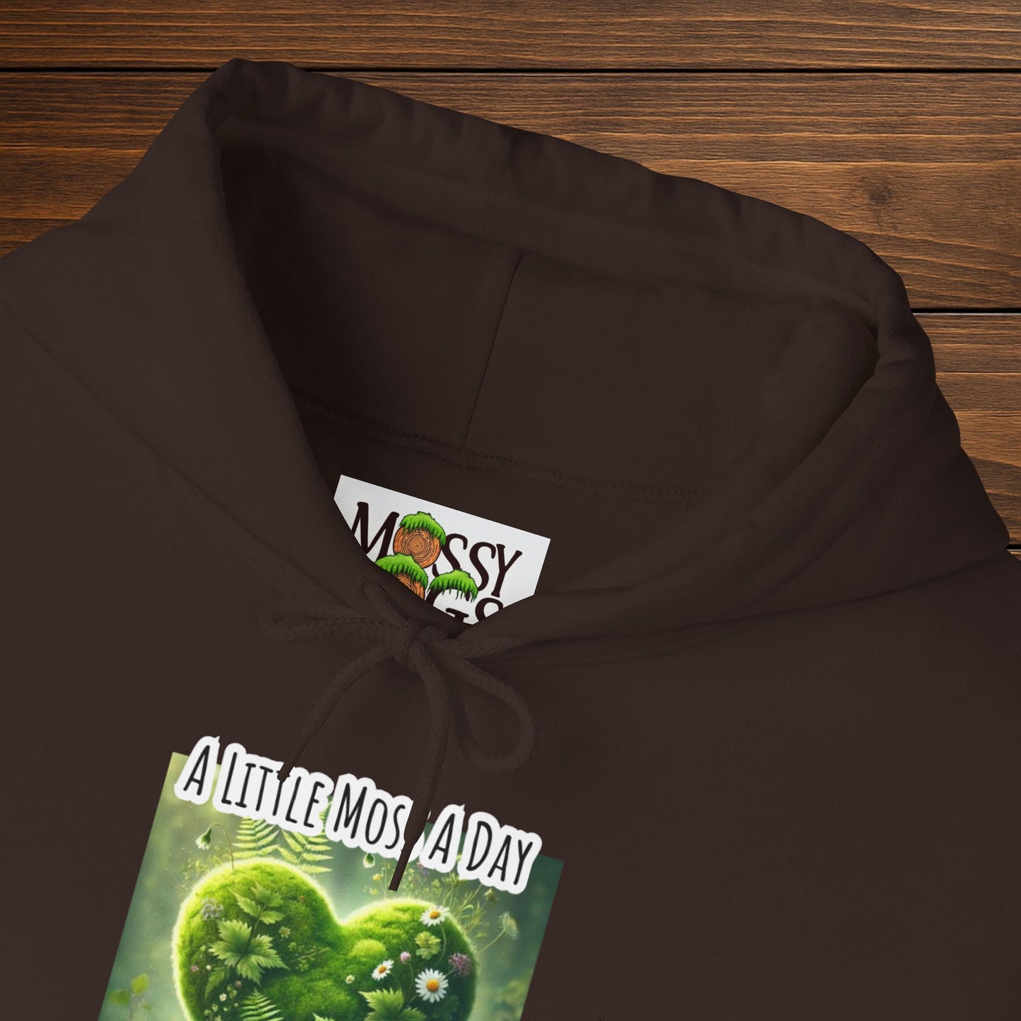 "Moss Therapy" Hoodie | Cozy Comfort for a Calm Mind