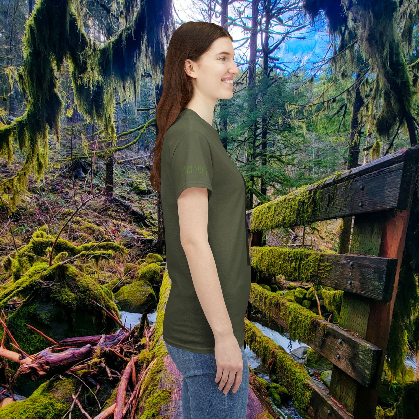 Ancient Forest Soul | Mossy Cryptid Tee