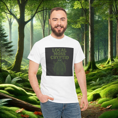 Local Moss Cryptid Tee | Soft Forest Creature Design