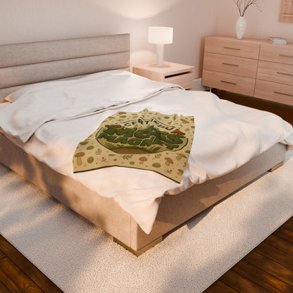 Certified Moss Magnet Blanket | Cozy Forest Creature Throw