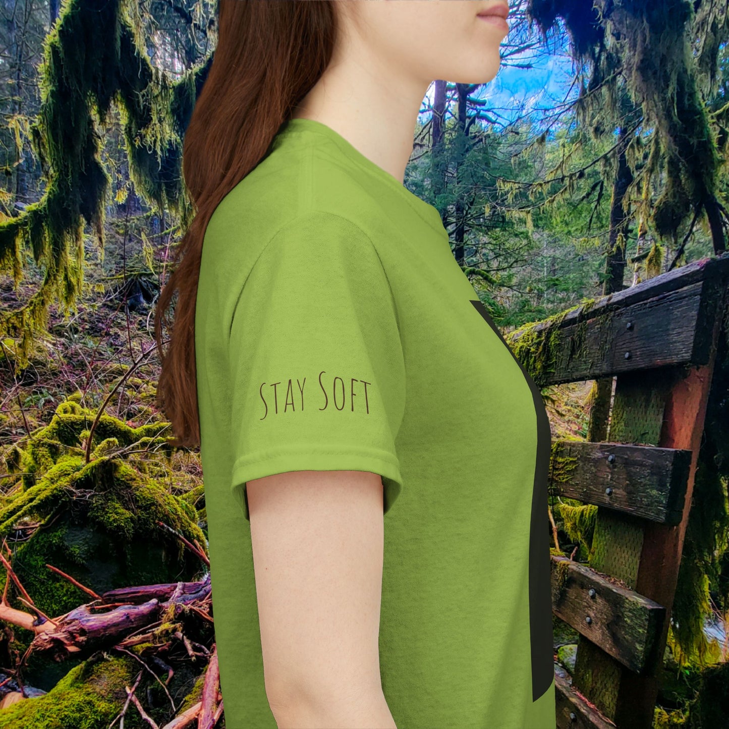 Ancient Forest Soul | Mossy Cryptid Tee