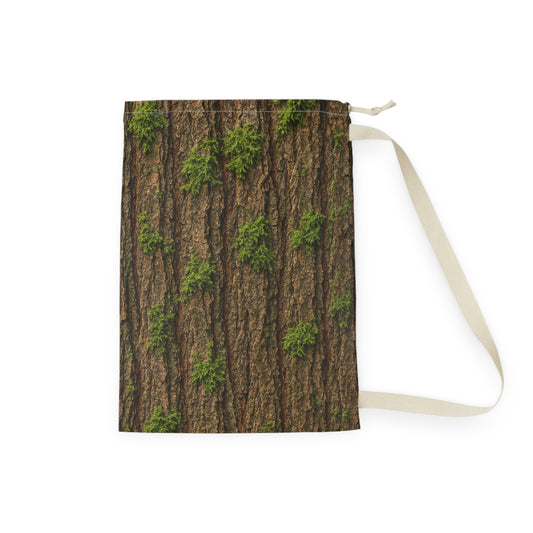 Forest Bark Laundry Bag | Cottagecore Laundry Tote