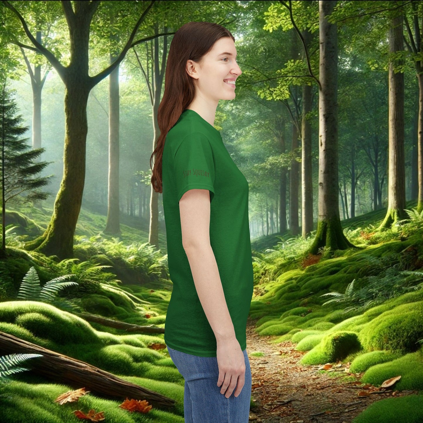 "Happiness Is a Fresh Patch of Moss" Tee | Soft, Cozy, & Squishy