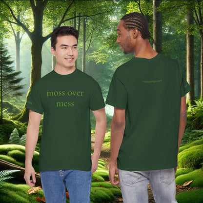 Moss Over Mess Tee | Forestcore Graphic T-Shirt