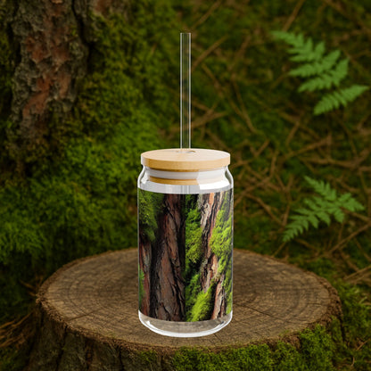 Ponderosa Pine Bark | Forest Texture Glass [16oz]