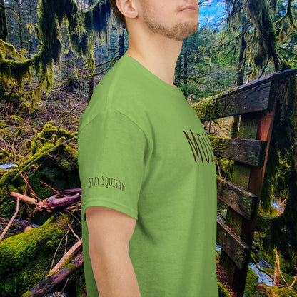 "Moss & Chill" Tee | Relax, Recharge & Stay Squishy