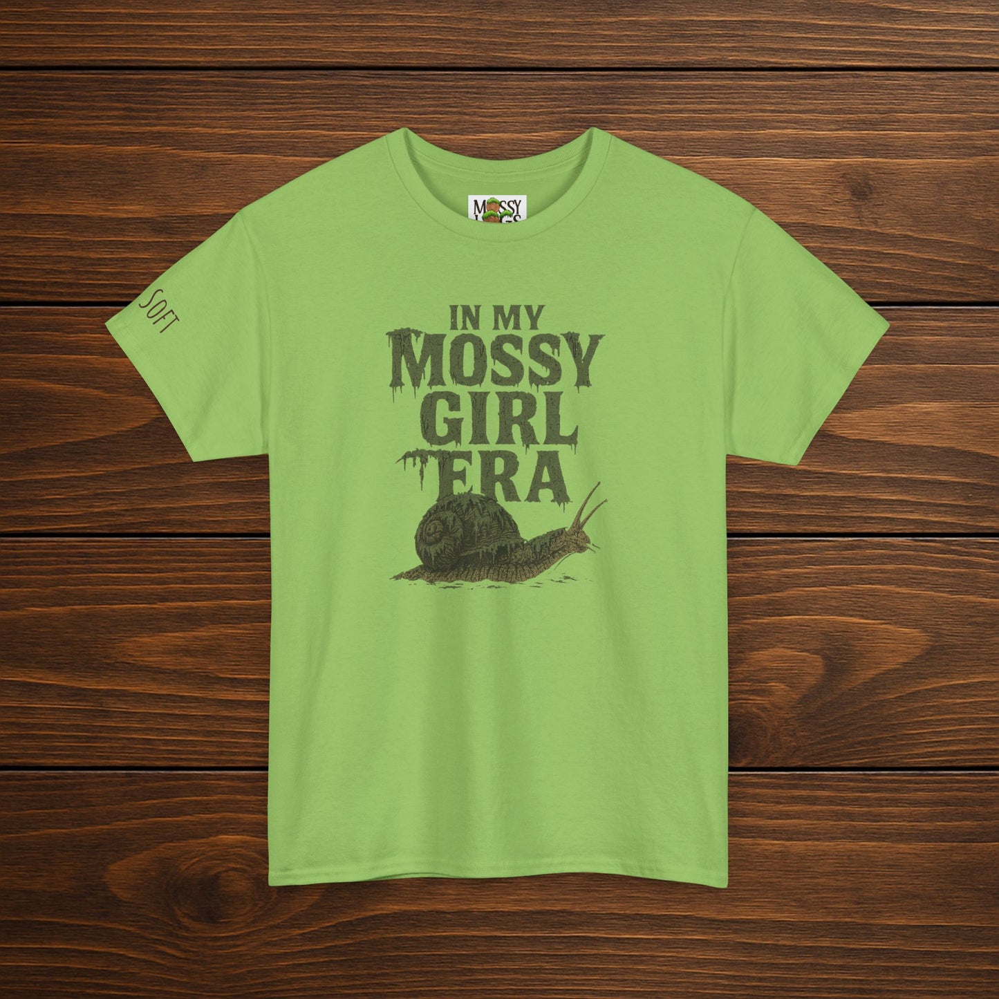 In My Mossy Girl Era Tee | Snail Energy Edition