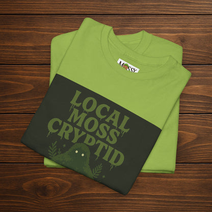 Local Moss Cryptid Tee | Soft Forest Creature Design