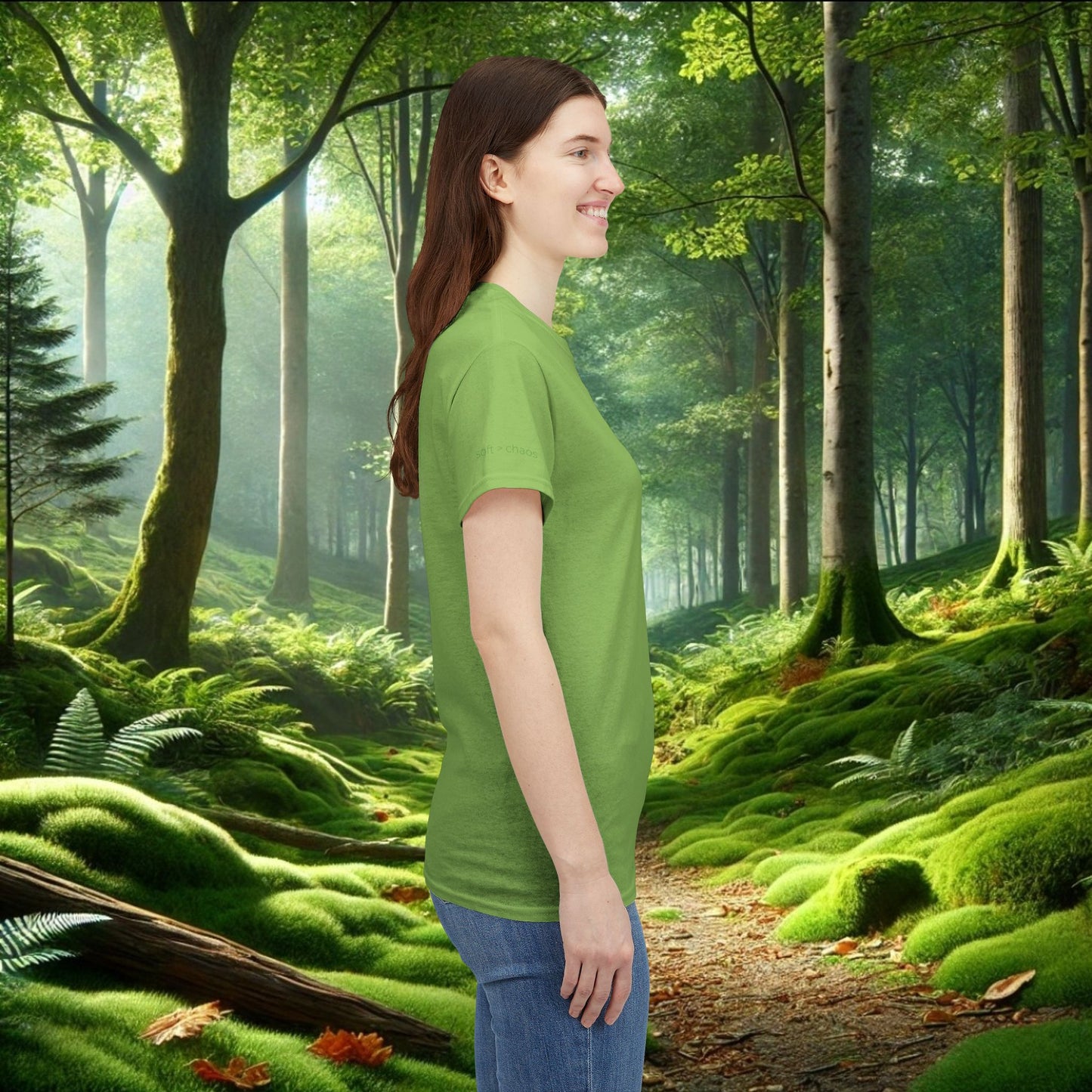 Moss Over Mess Tee | Forestcore Graphic T-Shirt