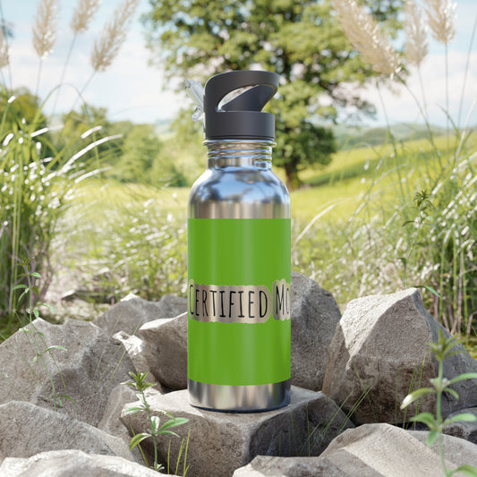 Certified Moss Squisher | Stainless Steel Water Bottle [20oz]